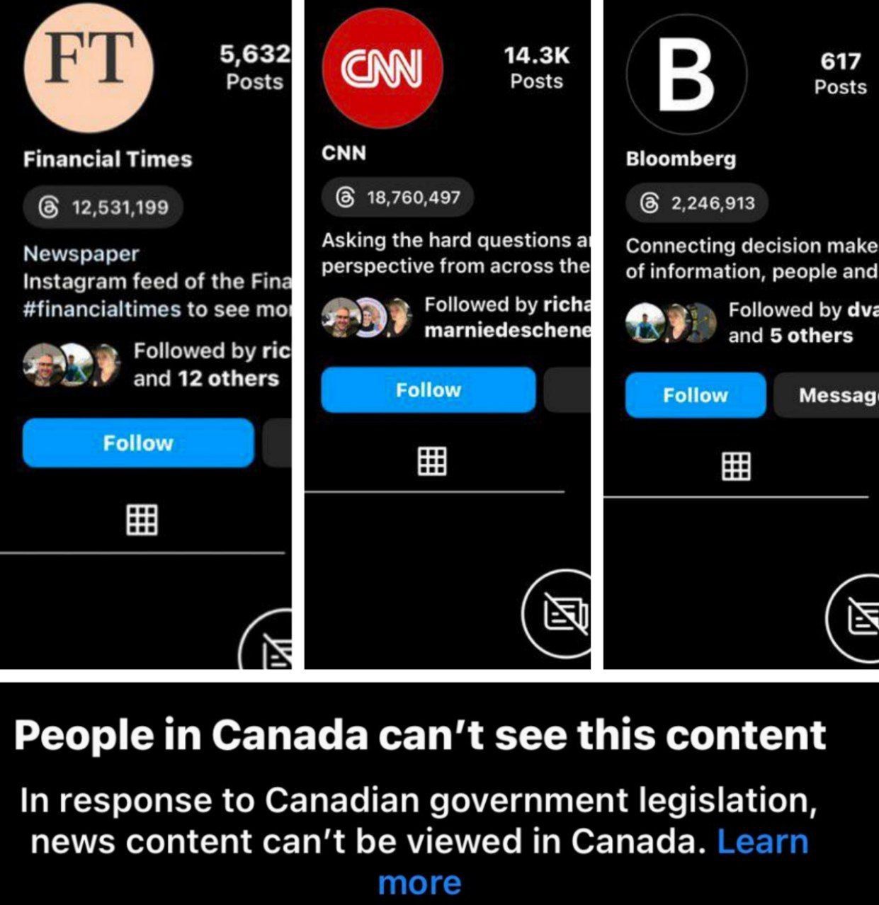 После введения новых законов для соцсетей премьером Канады, ее жители больше не смогут смотреть контент Bloomberg, CNN и Financial Times в соцсети X Илона Маска