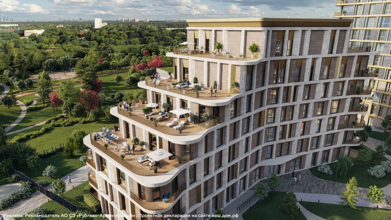 Сбербанк ведет активные строительные работы в районе Рублево-Архангельское: создание СберСити